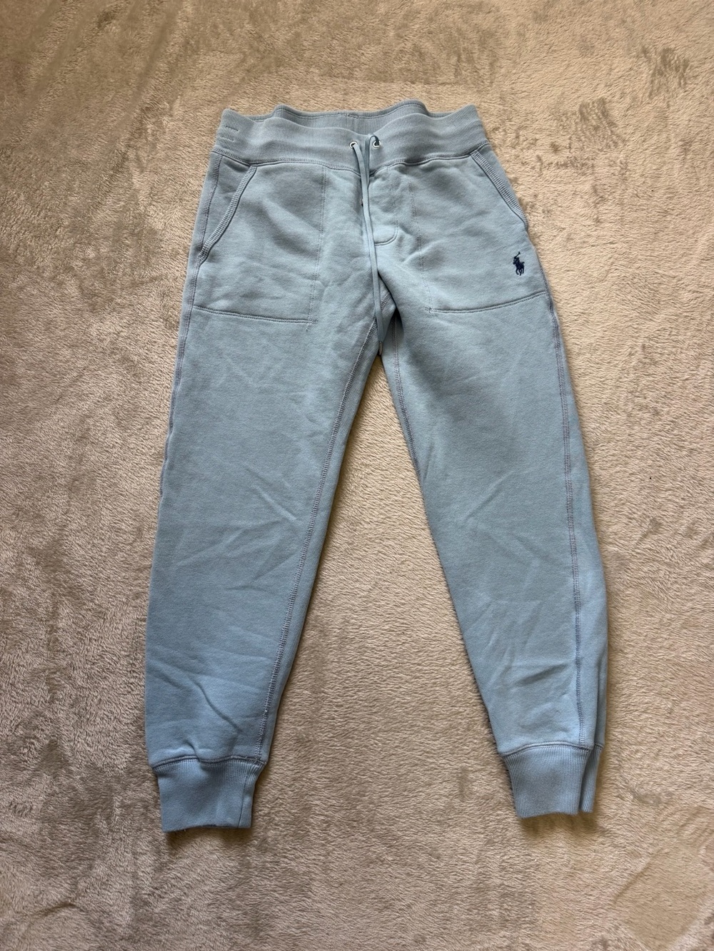 Polo by Ralph Lauren Light Blue Women's Jogger Sweatpants